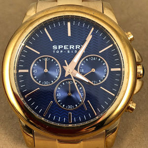 Sperry  Rose Gold Navy Halyard Chronograph Watch